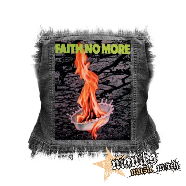 FAITH NO MORE - The Real Thing - chrbtová nášivka (36 x 27 cm)
