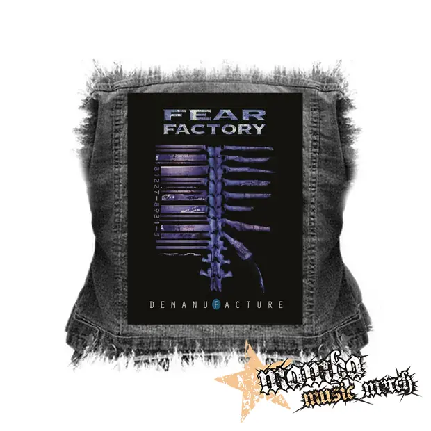 FEAR FACTORY - Demanufacture - chrbtová nášivka (36 x 27 cm)