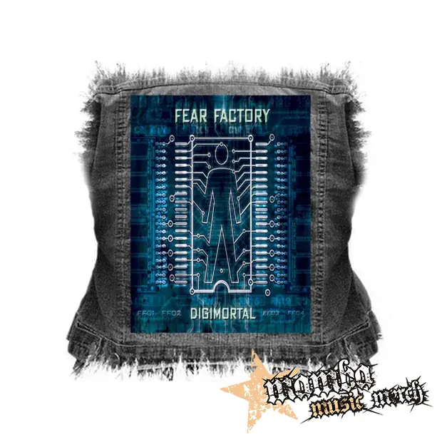 FEAR FACTORY - Digimortal - chrbtová nášivka (36 x 27 cm)