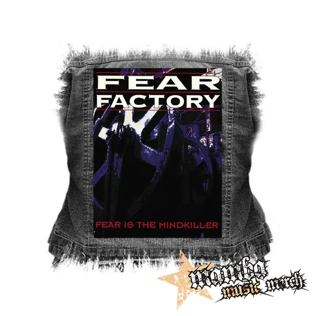 FEAR FACTORY - Fear Is the Mind Killer - chrbtová nášivka (36 x 27 cm)