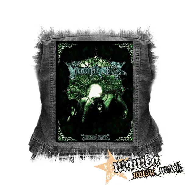 FINNTROLL - Visor Om Slutet - chrbtová nášivka (36 x 27 cm)