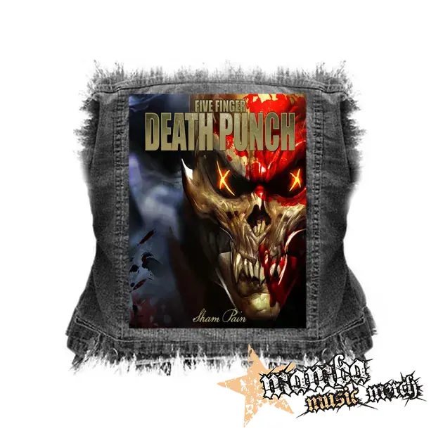 FIVE FINGER DEATH PUNCH - Sham Pain - chrbtová nášivka (36 x 27 cm)