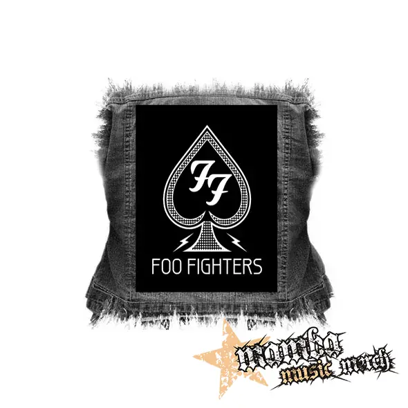 FOO FIGHTERS - Aces - chrbtová nášivka (36 x 27 cm)