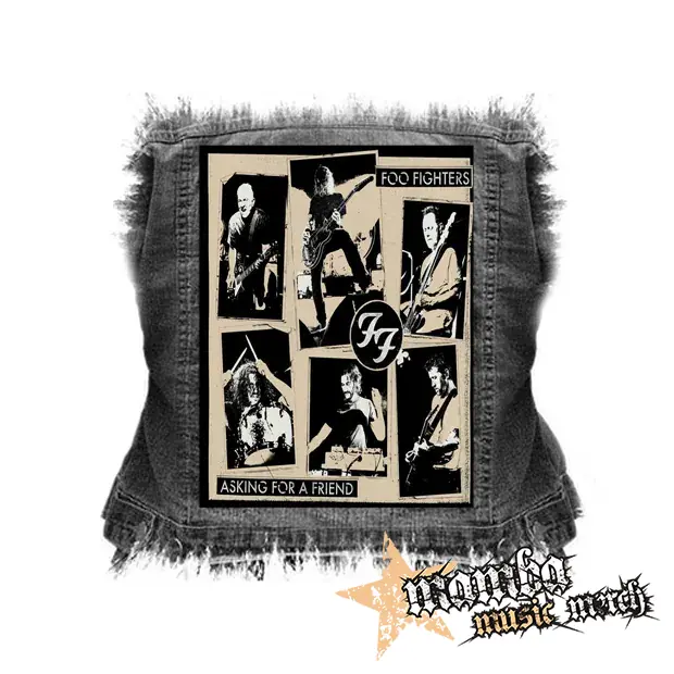 FOO FIGHTERS - Asking For A Friend - chrbtová nášivka (36 x 27 cm)