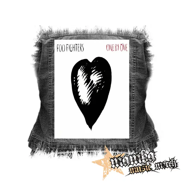 FOO FIGHTERS - One By One - chrbtová nášivka (36 x 27 cm)