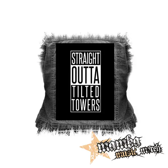 FORTNITE BATTLE ROYALE - Straight Outta Titlted Towers - chrbtová nášivka (36 x 27 cm)