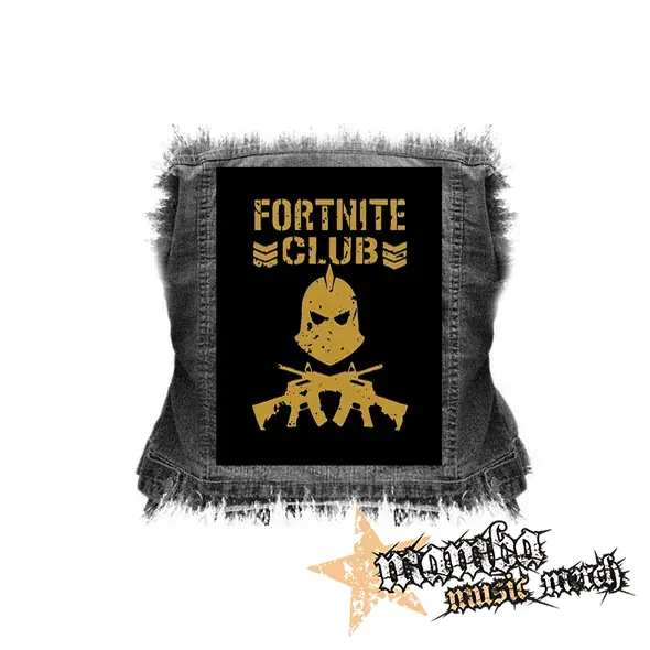 FORTNITE CLUB - chrbtová nášivka (36 x 27 cm)