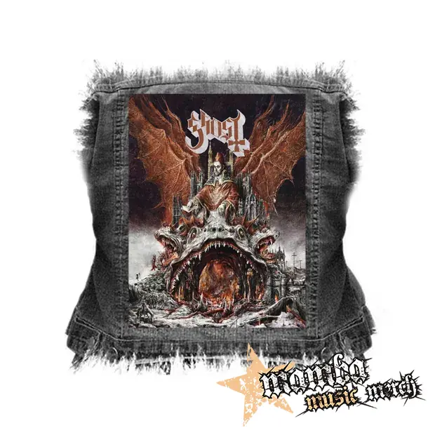 GHOST - Prequelle - chrbtová nášivka (36 x 27 cm)