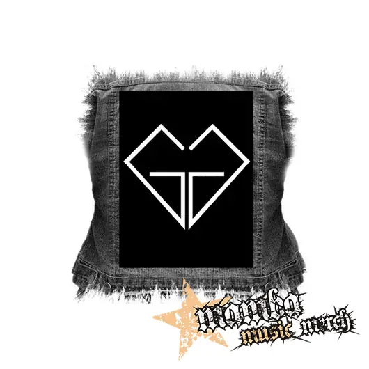 GIRLS´ GENERATION - Symbol NA ČIERNE - chrbtová nášivka (36 x 27 cm)