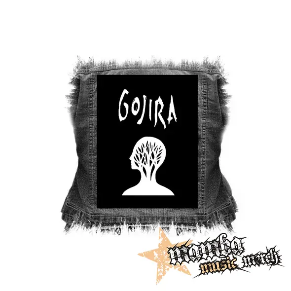 GOJIRA - Crest - chrbtová nášivka (36 x 27 cm)