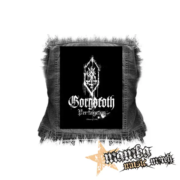 GORGOROTH - 666 Pentagram - chrbtová nášivka (36 x 27 cm)