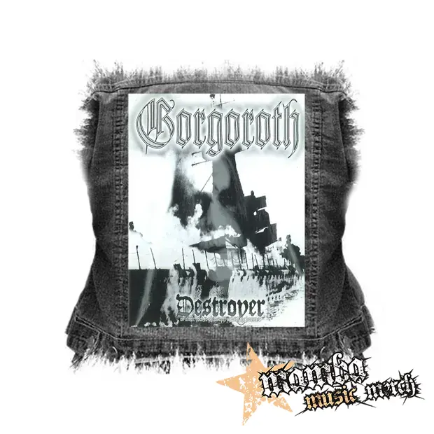 GORGOROTH - Destroyer – or About How to Philosophize with the Hammer - chrbtová nášivka (36 x 27 cm)