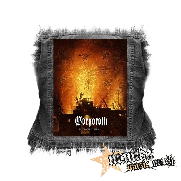 GORGOROTH - Instinctus Bestialis - chrbtová nášivka (36 x 27 cm)