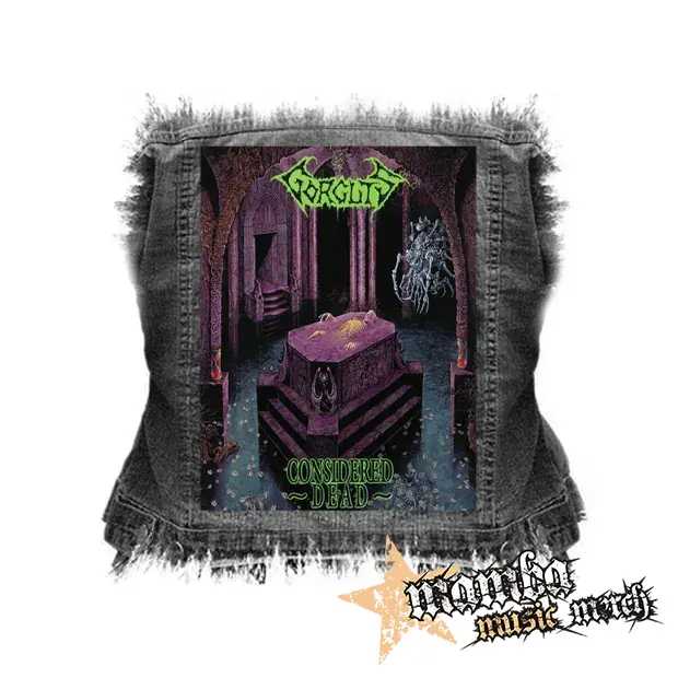 GORGUTS - Considered Dead - chrbtová nášivka (36 x 27 cm)
