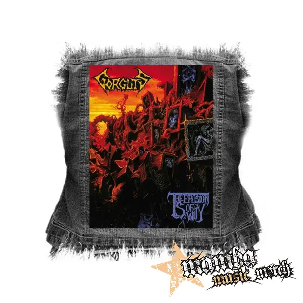 GORGUTS - The Erosion Of Sanity - chrbtová nášivka (36 x 27 cm)