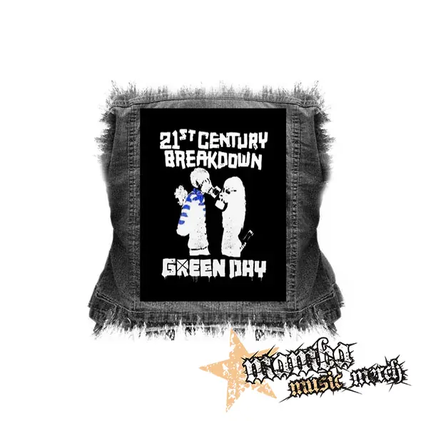 GREEN DAY - 21 st Century Breakdown Amorous Couple - chrbtová nášivka (36 x 27 cm)