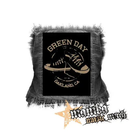 GREEN DAY - All Star Vintage - chrbtová nášivka (36 x 27 cm)