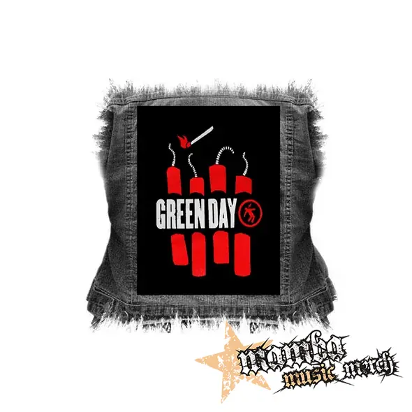 GREEN DAY - Bombs - chrbtová nášivka (36 x 27 cm)