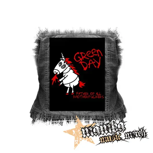 GREEN DAY - Red Father Of All Motherfuckers - chrbtová nášivka (36 x 27 cm)