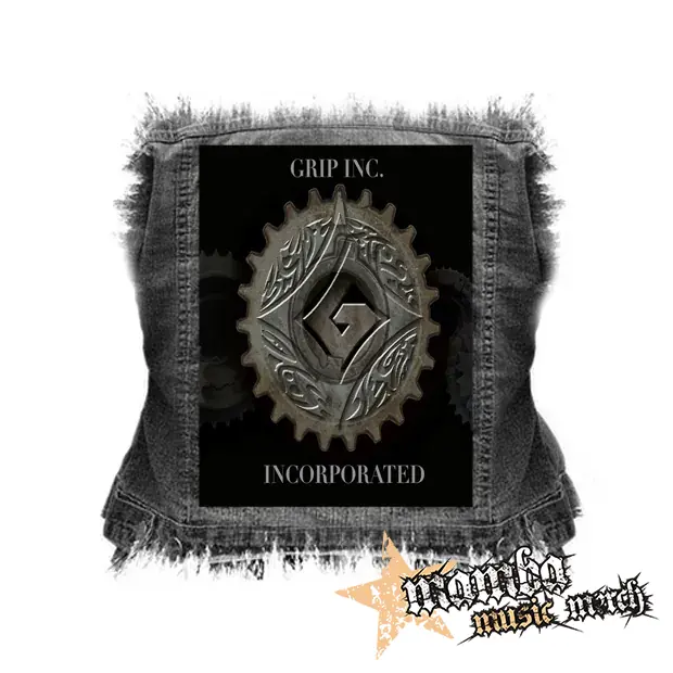GRIP INC. - Incorporated - chrbtová nášivka (36 x 27 cm)