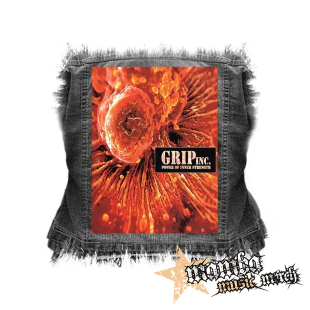 GRIP INC. - Power of Inner Strength - chrbtová nášivka (36 x 27 cm)