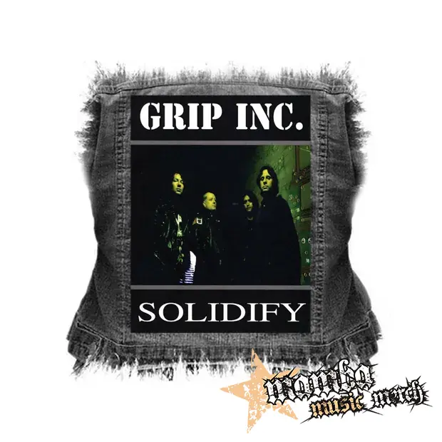 GRIP INC. - Solidify - chrbtová nášivka (36 x 27 cm)