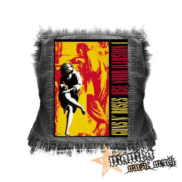GUNS N ROSES - Use Your Illusion I - chrbtová nášivka (36 x 27 cm)