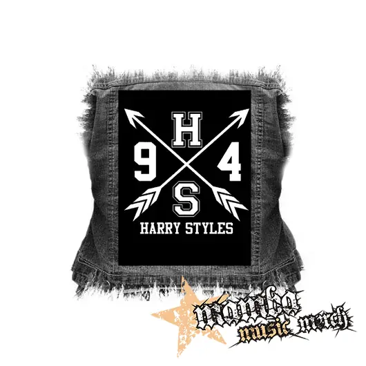 HARRY STYLES - Logo Crest - chrbtová nášivka (36 x 27 cm)