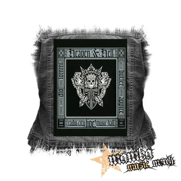 HEAVEN & HELL - Live from Radio City Music Hall - chrbtová nášivka (36 x 27 cm)