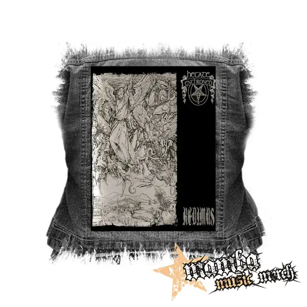 HECATE ENTHRONED - Redimus - chrbtová nášivka (36 x 27 cm)