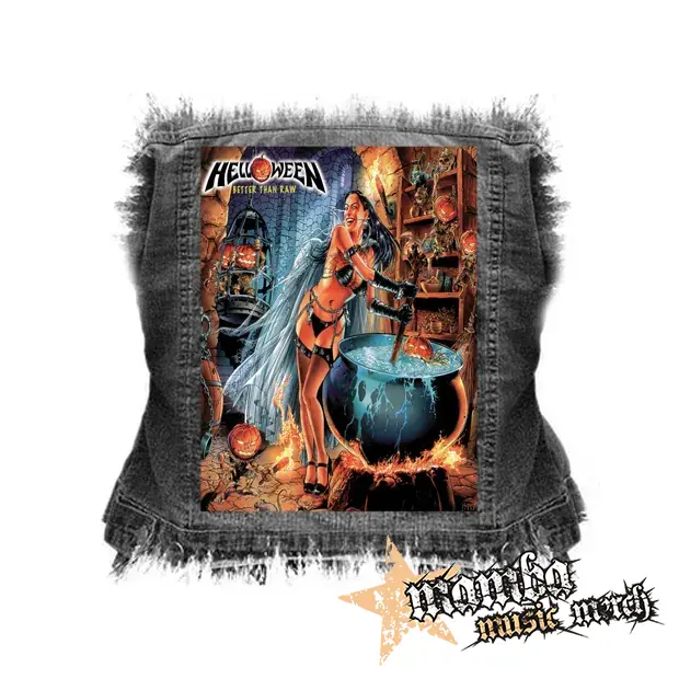 HELLOWEEN - Better Than Raw - chrbtová nášivka (36 x 27 cm)