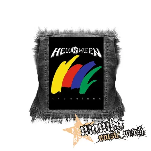 HELLOWEEN - Chameleon - chrbtová nášivka (36 x 27 cm)