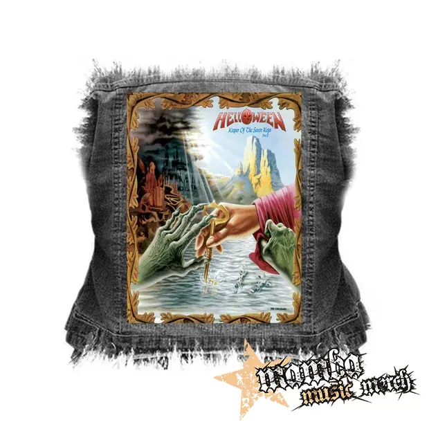 HELLOWEEN - Keeper Of The Seven Keys Part 2 - chrbtová nášivka (36 x 27 cm)