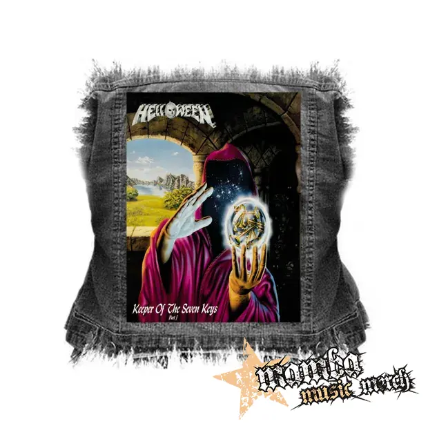 HELLOWEEN - Keeper Of The Seven Keys Part I - chrbtová nášivka (36 x 27 cm)