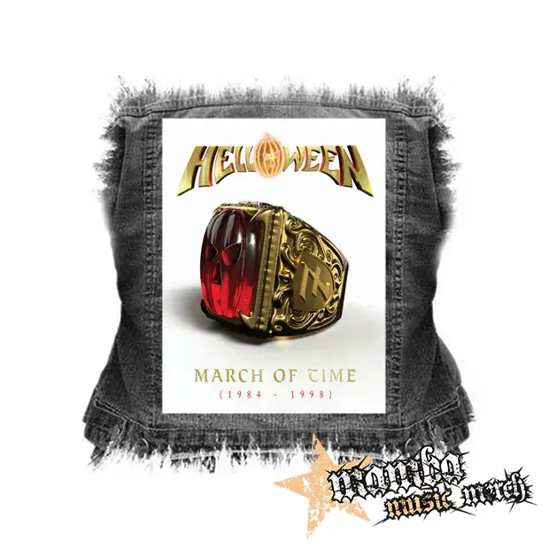 HELLOWEEN - March Of Time - chrbtová nášivka (36 x 27 cm)