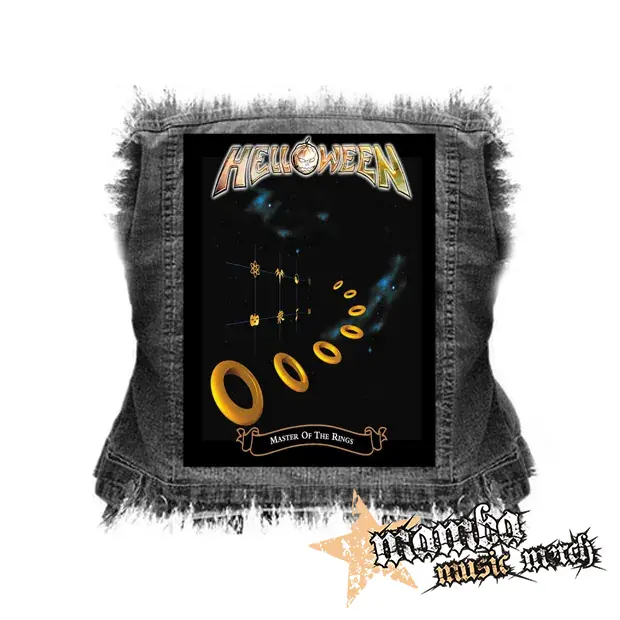 HELLOWEEN - Master Of The Rings - chrbtová nášivka (36 x 27 cm)