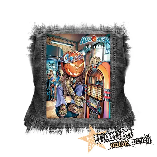 HELLOWEEN - Metal Jukebox - chrbtová nášivka (36 x 27 cm)