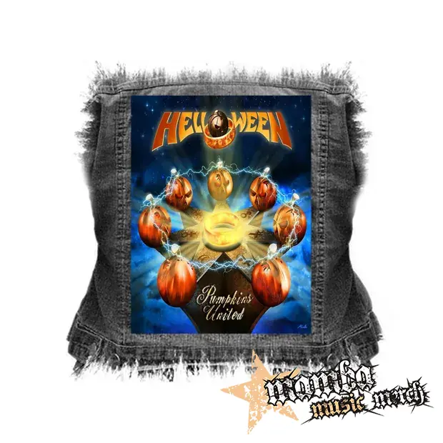 HELLOWEEN - Pumpkins United - chrbtová nášivka (36 x 27 cm)