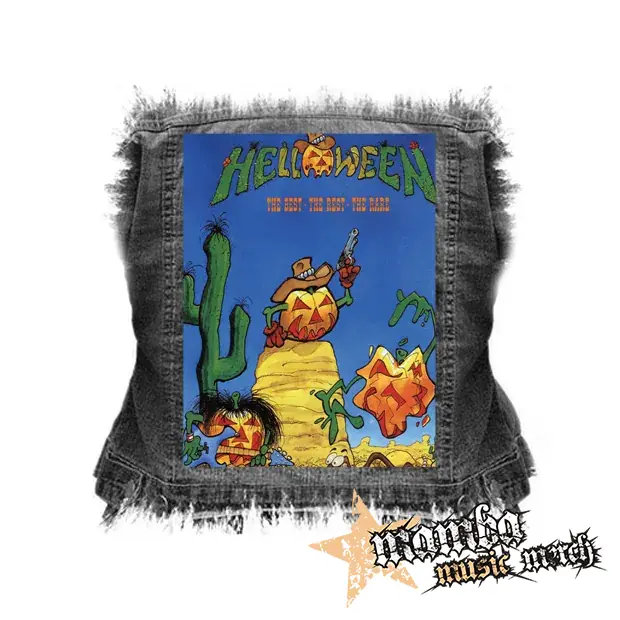 HELLOWEEN - The Best The Rest The Rare - chrbtová nášivka (36 x 27 cm)