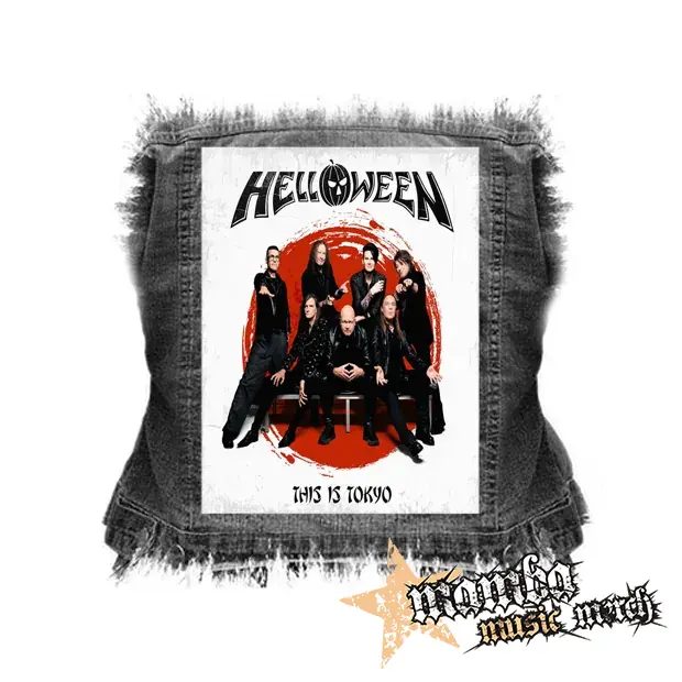 HELLOWEEN - This Is Tokio - chrbtová nášivka (36 x 27 cm)