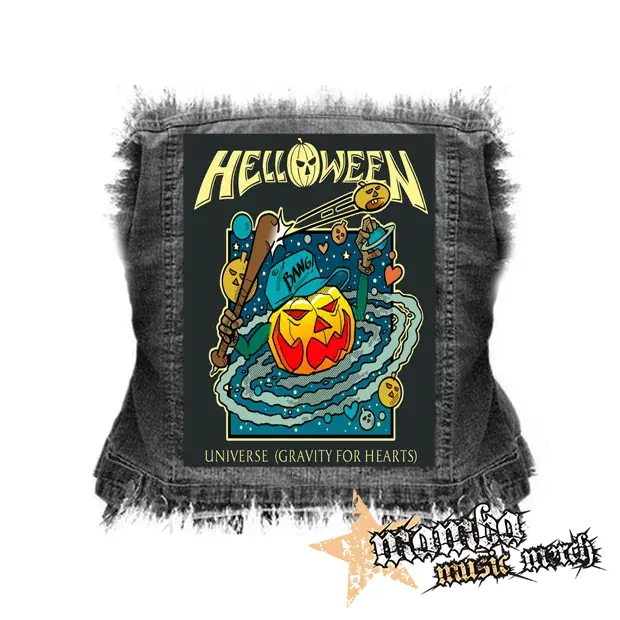 HELLOWEEN - Universe - chrbtová nášivka (36 x 27 cm)