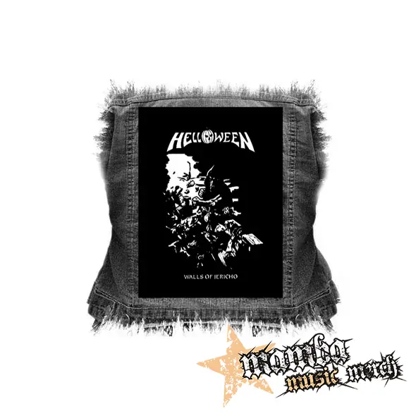HELLOWEEN - Walls Of Jericho - chrbtová nášivka (36 x 27 cm)