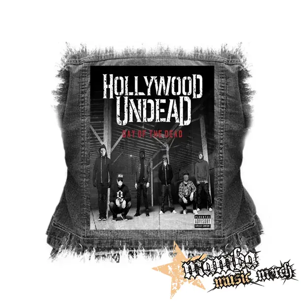 HOLLYWOOD UNDEAD - Day Of The Dead - chrbtová nášivka (36 x 27 cm)