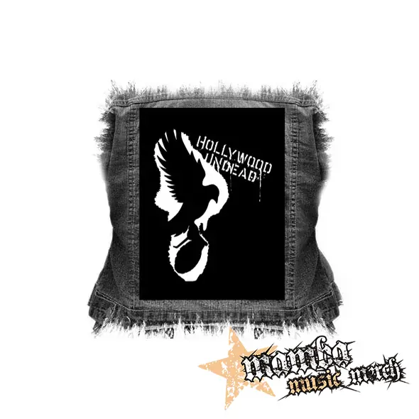 HOLLYWOOD UNDEAD - Dove & Grenade - chrbtová nášivka (36 x 27 cm)