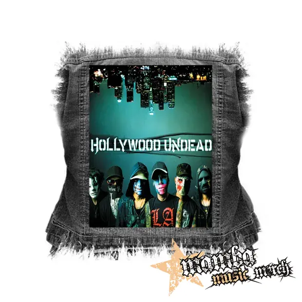 HOLLYWOOD UNDEAD - Swan Songs - chrbtová nášivka (36 x 27 cm)