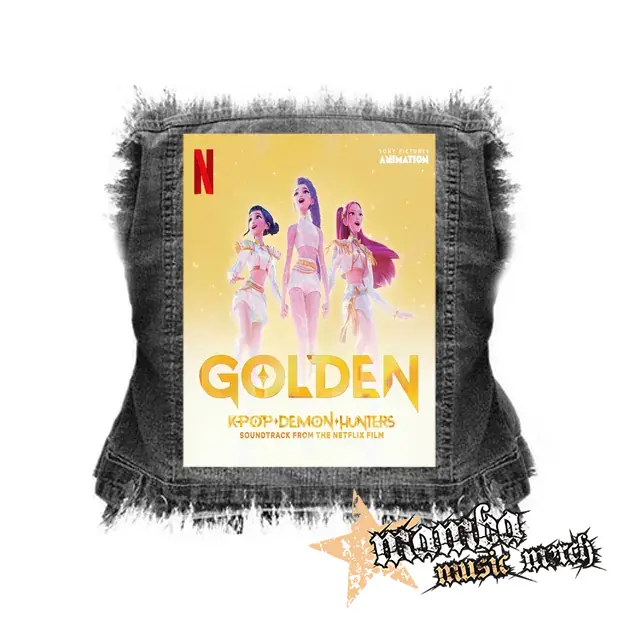 HUNTRIX - Golden Cover 2 - chrbtová nášivka (36 x 27 cm)