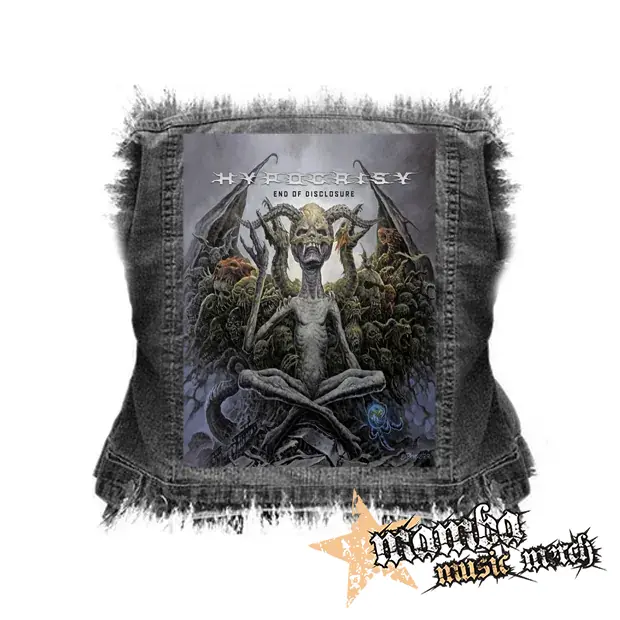 HYPOCRISY - End of Disclosure - chrbtová nášivka (36 x 27 cm)