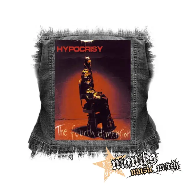 HYPOCRISY - The Fourth Dimension - chrbtová nášivka (36 x 27 cm)