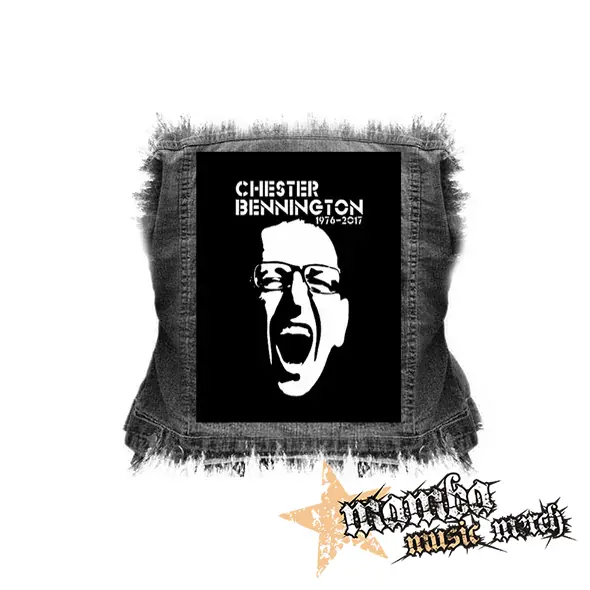 CHESTER BENNINGTON - 1976-2017 Motive 2 - chrbtová nášivka (36 x 27 cm)