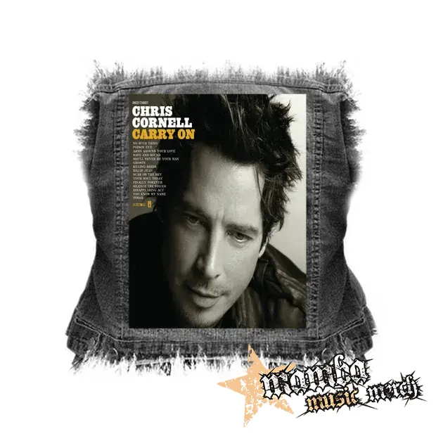 CHRIS CORNELL - Carry On - chrbtová nášivka (36 x 27 cm)
